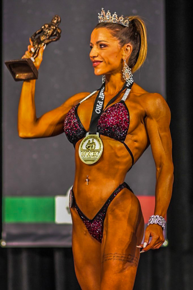 Eleonora Chiesa, Campionessa Figure WNBF Italy e Top 5 Pro Figure ai Mondiali WNBF, 2022