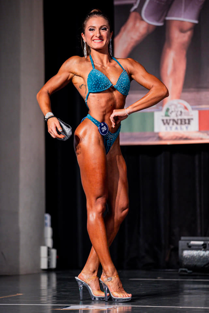 Giorgia Guidi, Vicecampionessa Figure WNBF Italy e WNBF Germany, 2021. Top 3WNBF Germany, 2023