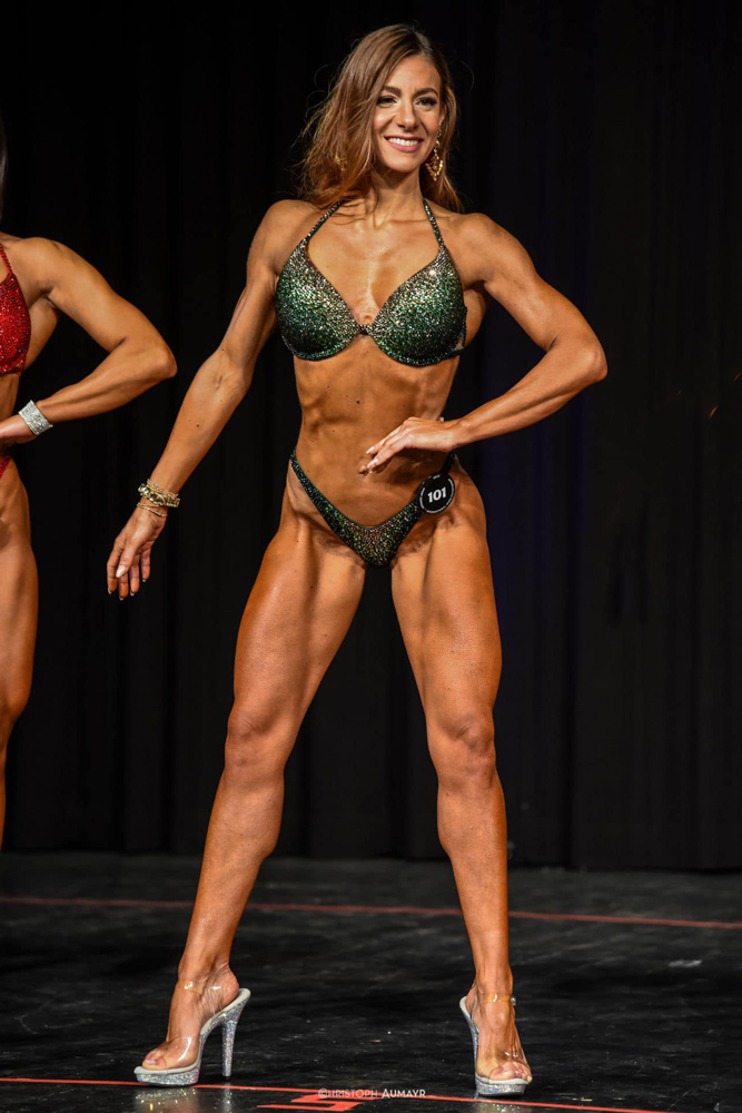 Sara Polverelli, Campionessa Bikini Medium WNBF Italy e Vicecampionessa WNBF Germany, 2022