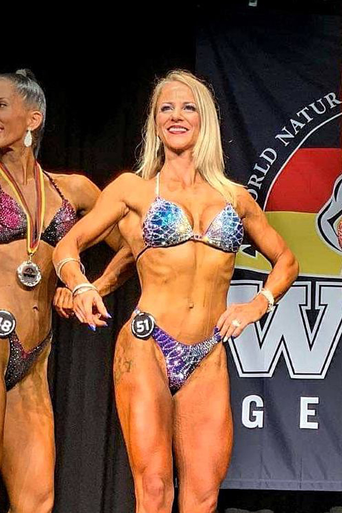 Ambra Lorenza Ricci, Vicecampionessa Figure WNBF Italy e WNBF Germany, 2019